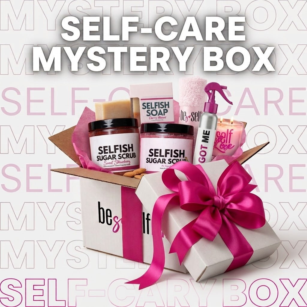 Be So Selfish mystery box with great products gathered for a customer surprise